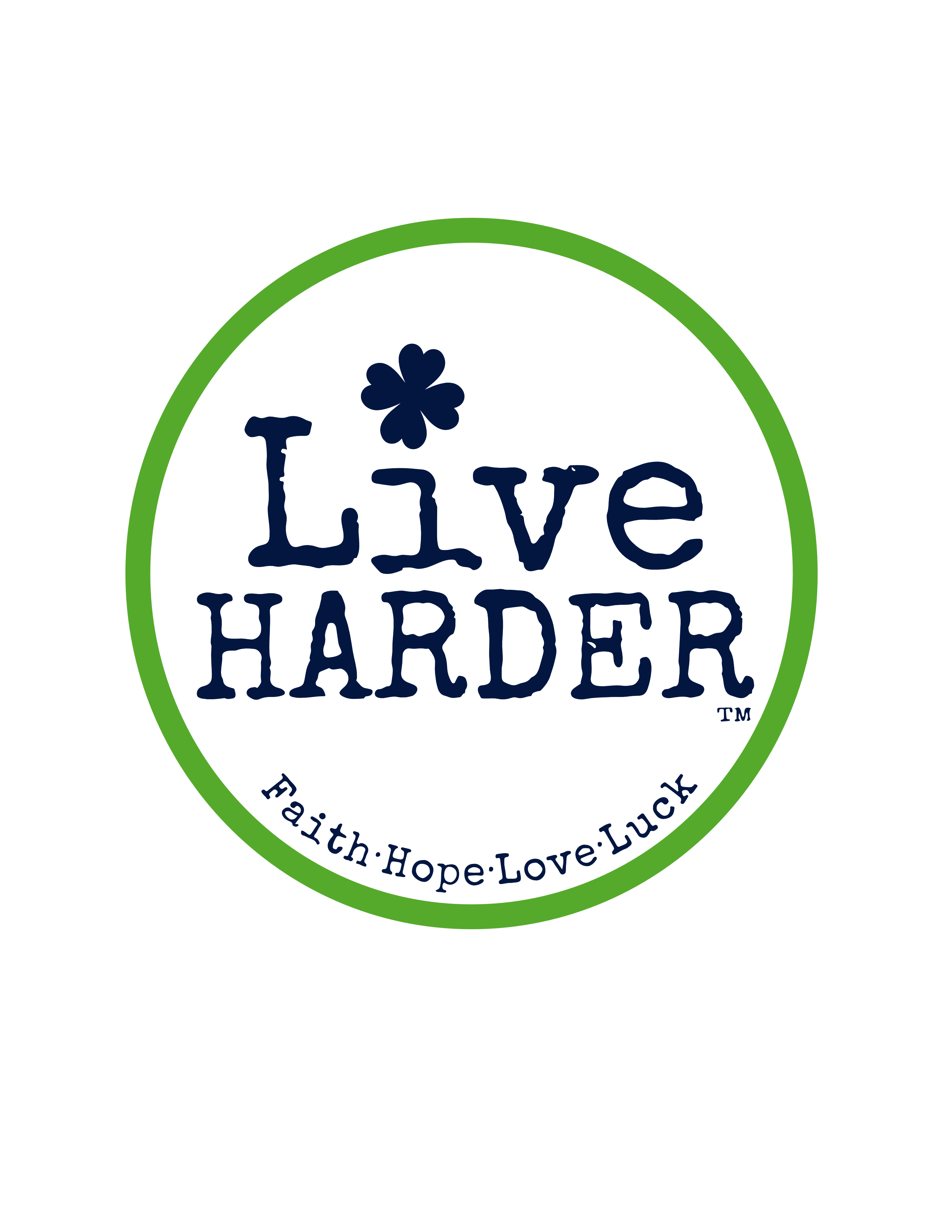 Live Harder logo