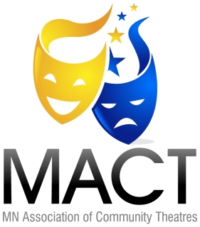 MINNESOTA ASSOCIATION OF COMMUNITY THEATRE (MACT) logo