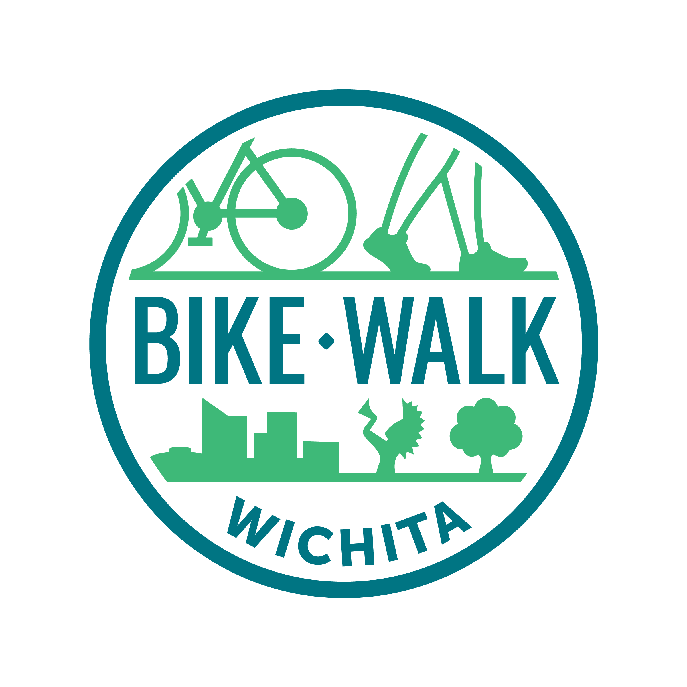 Bike Walk Wichita logo