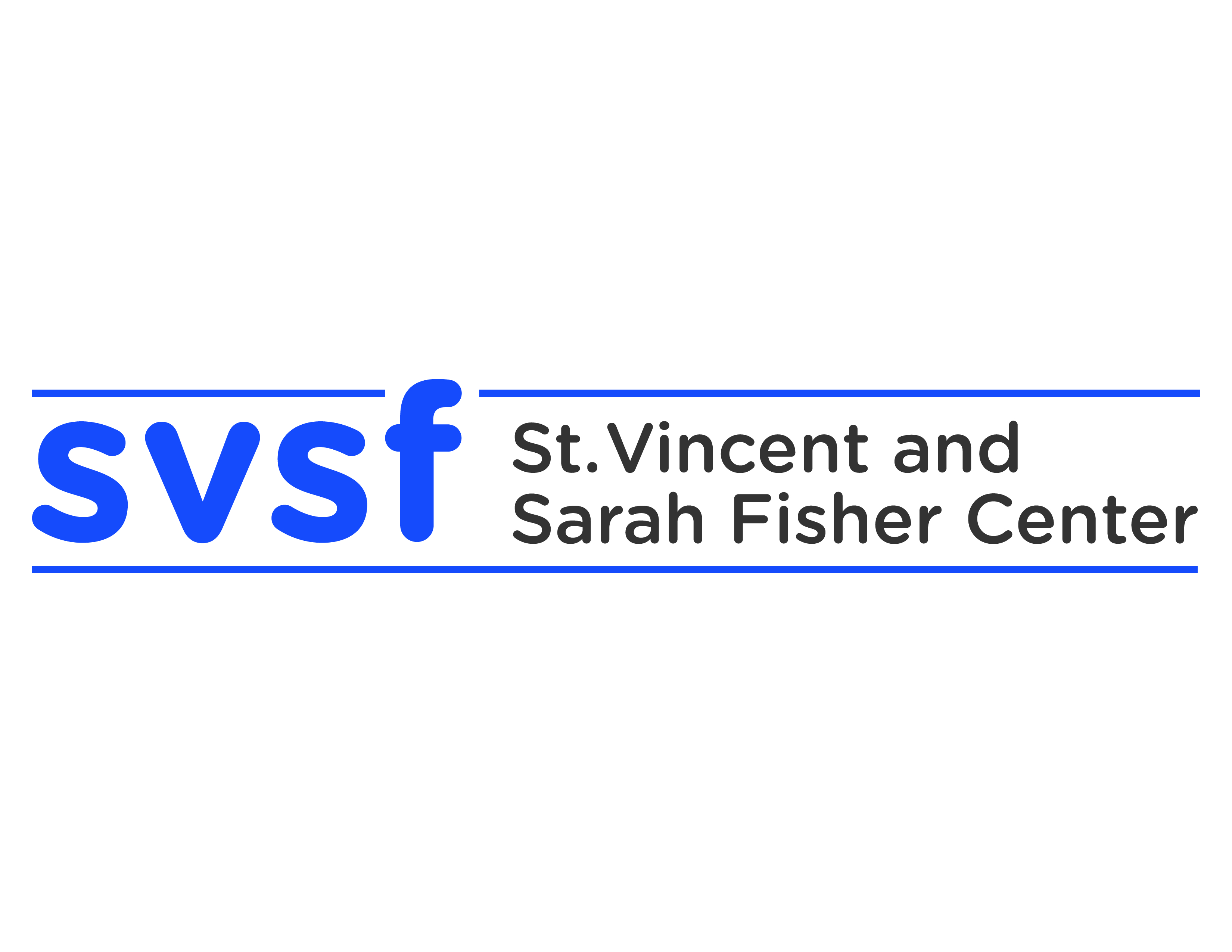 St. Vincent and Sarah Fisher Center logo