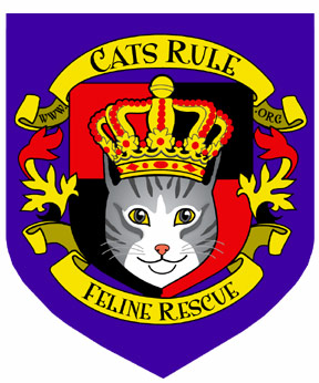 CATS RULE! Feline Rescue logo