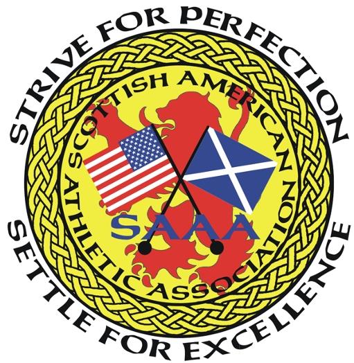 Scottish American Athletic Association (SAAA) logo