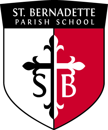 St Benedict (St. Bernadette Parish School) logo