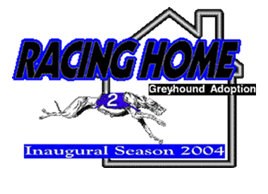 Racing Home Greyhound Adoption logo