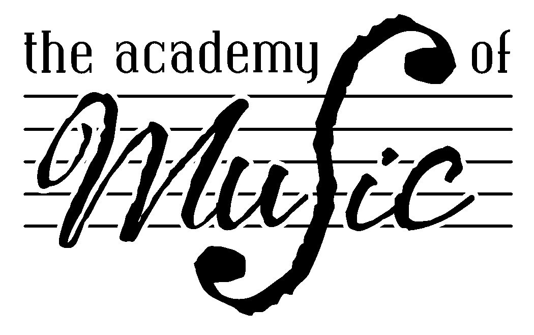 The Academy of Music (A.O.M.) logo