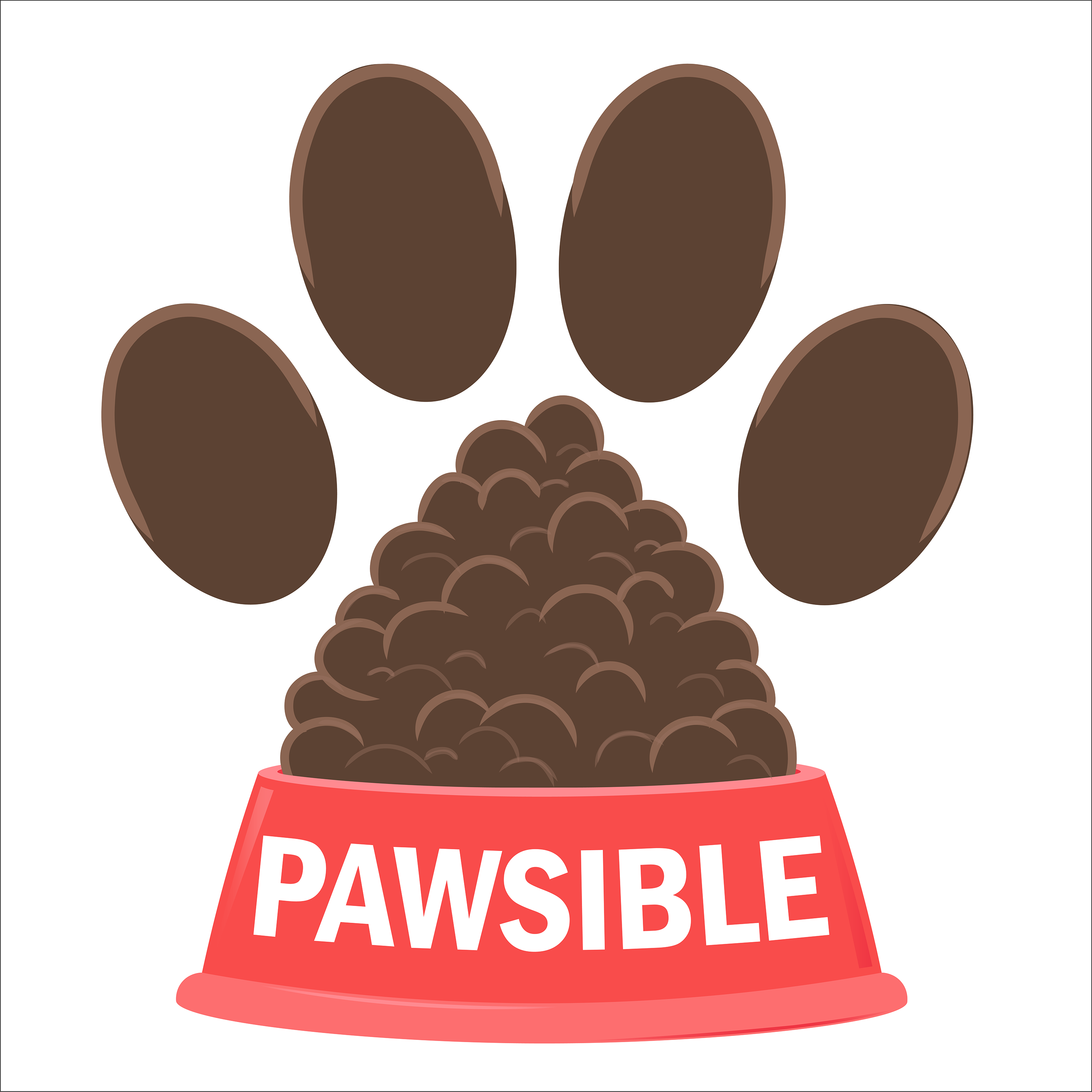 Pawsible Incorporated logo