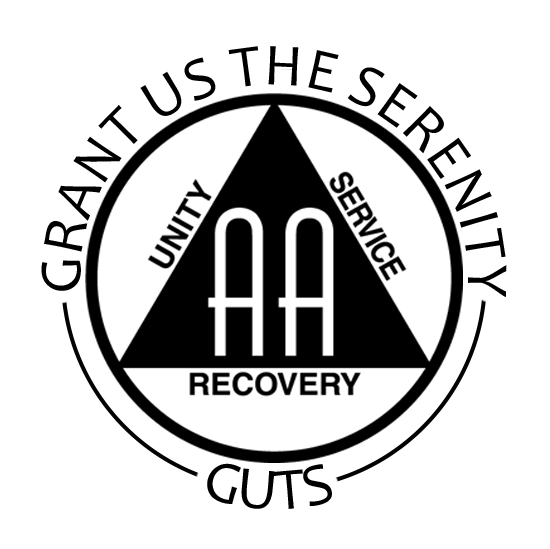 Grant Us the Serenity Group of Alcoholics Anonymous (AA GUTS) logo