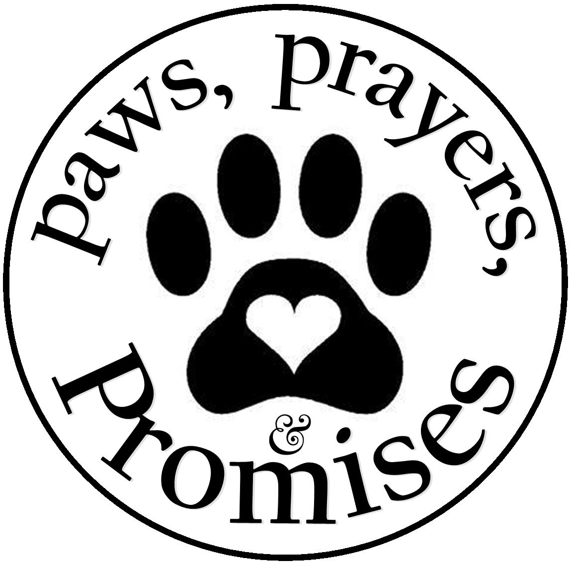 Paws,Prayers, and Promises logo