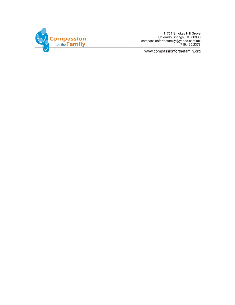 Compassion for the Family/Vida Reavivida logo