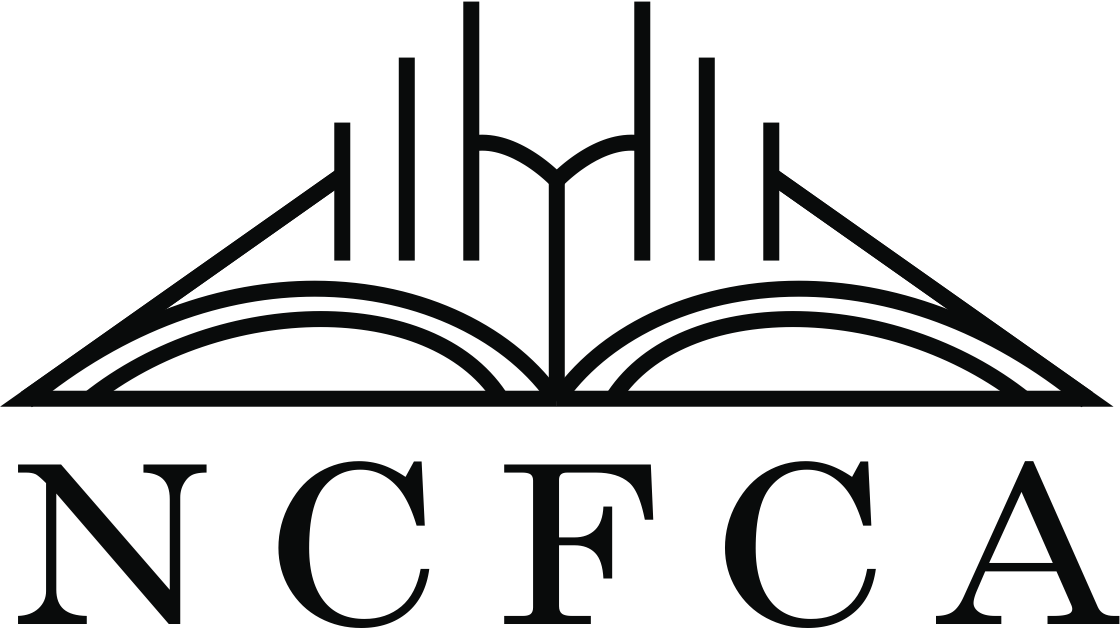 NATIONAL CHRISTIAN FORENSICS AND COMMUNICATIONS ASSOCIATION (NCFCA) logo