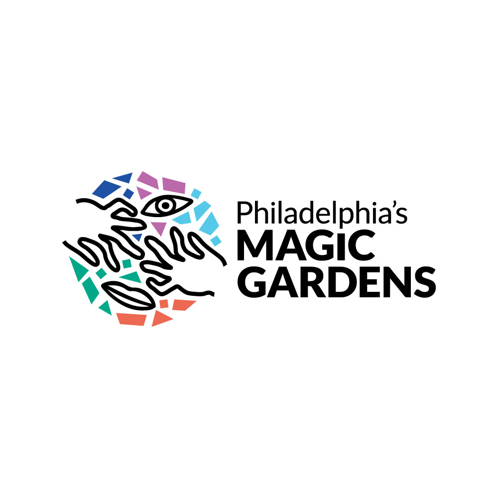 Philadelphia's Magic Gardens (PMG, Magic Gardens, Philly Magic Gardens) logo