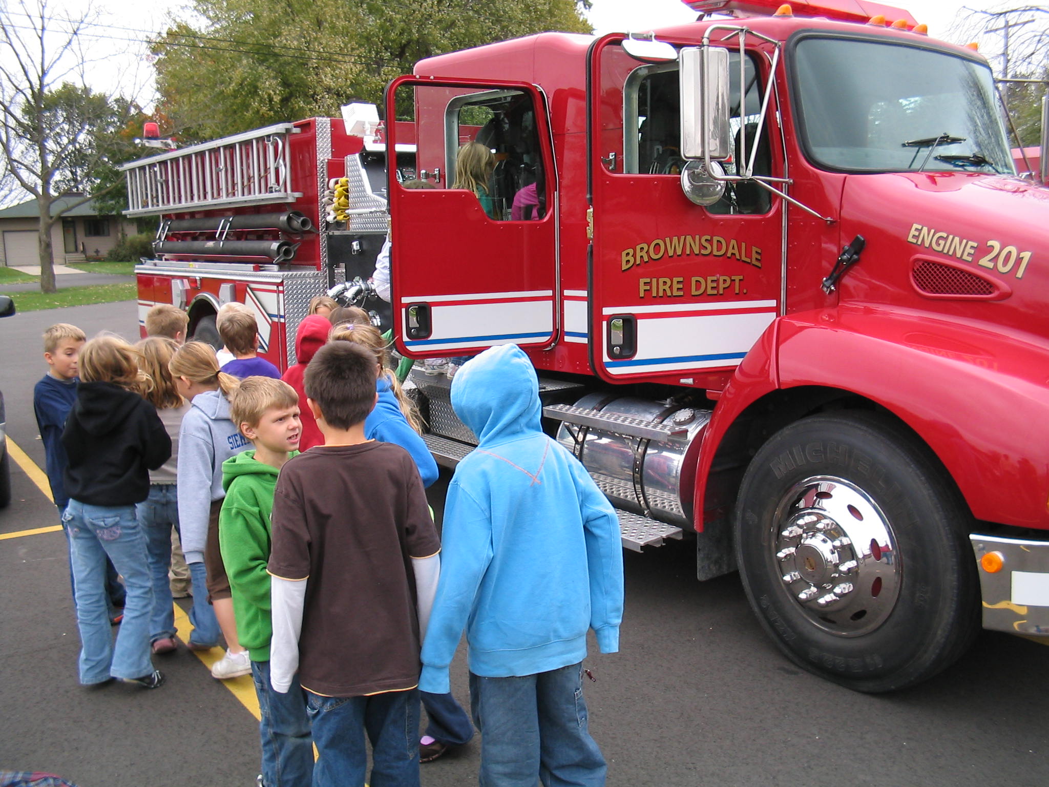 Brownsdale Volunteer Fire Department logo