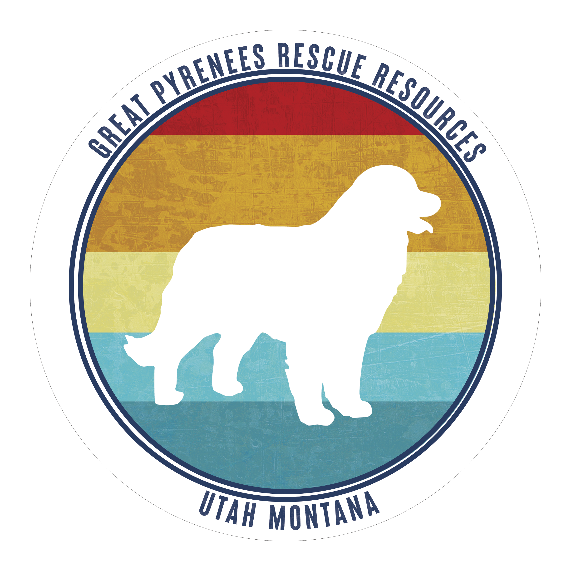 Great Pyrenees Rescue Resources Utah Montana logo