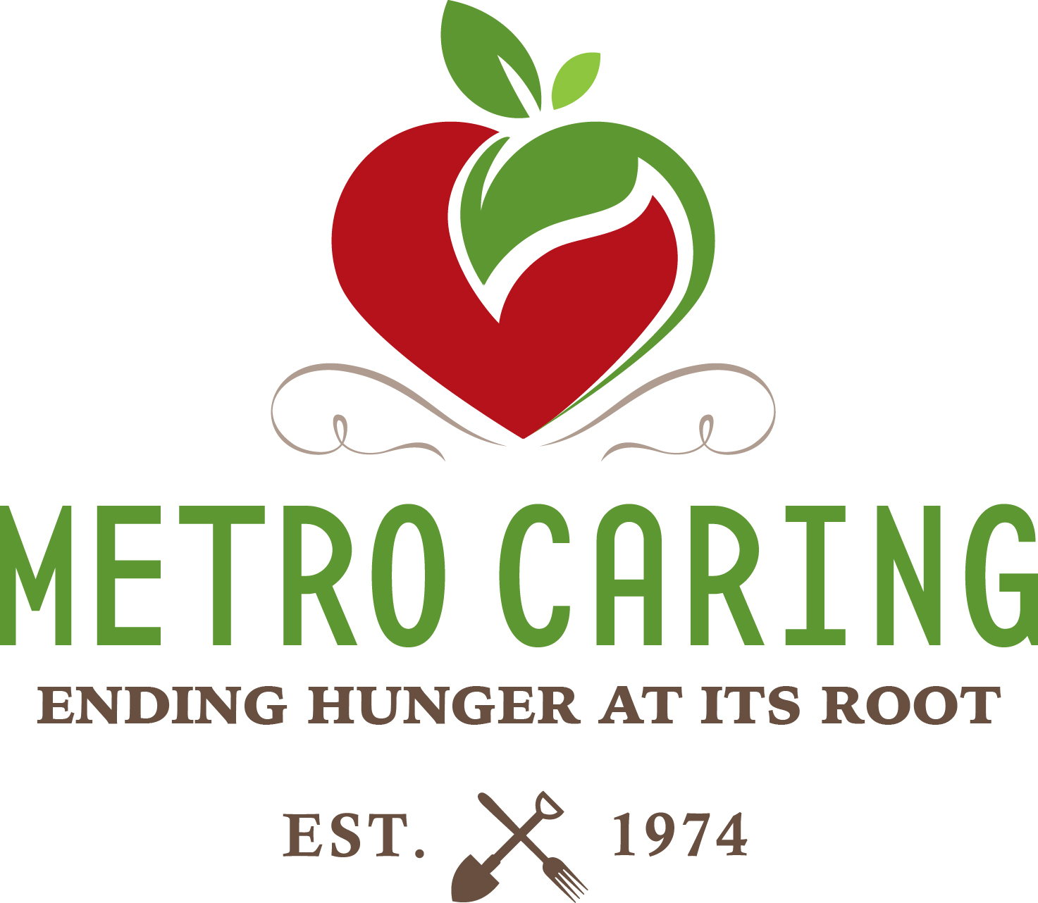 METRO CARING logo