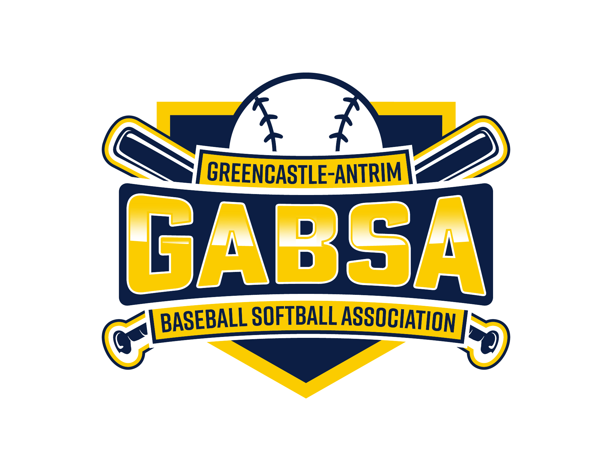 Greencastle Antrim Baseball Softball Association logo