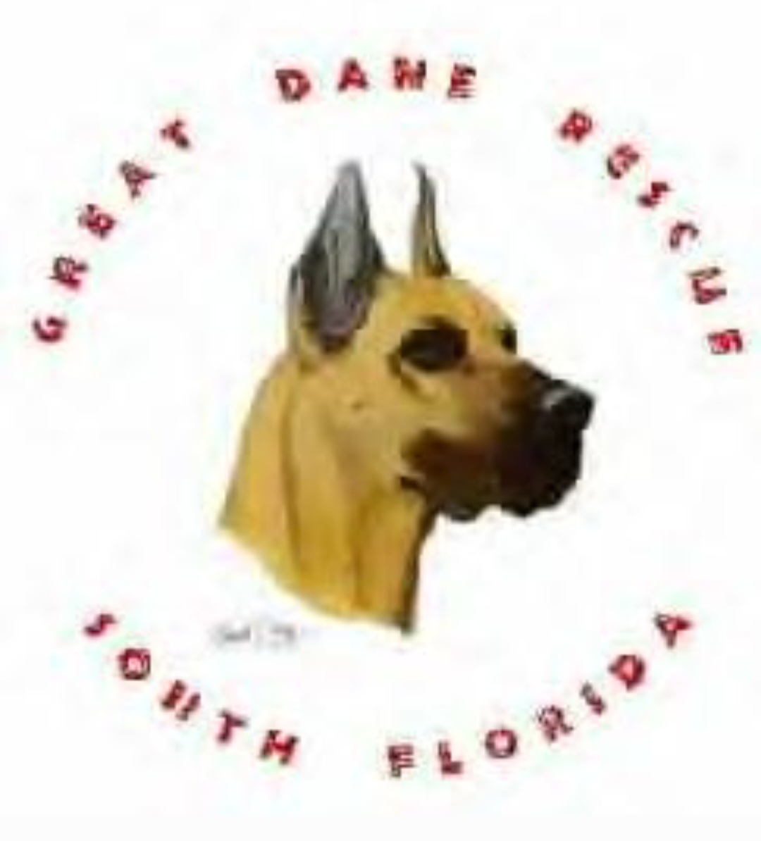 Great Dane Rescue of South Florida logo