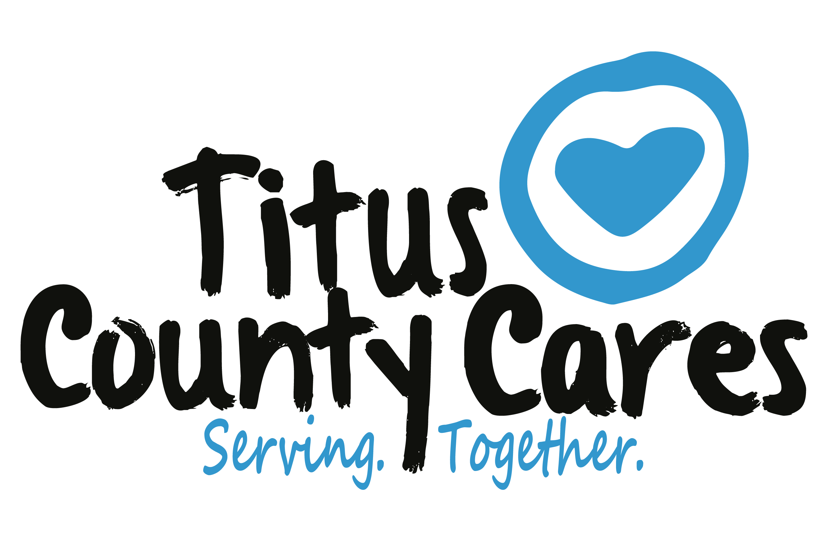 Titus County Cares logo