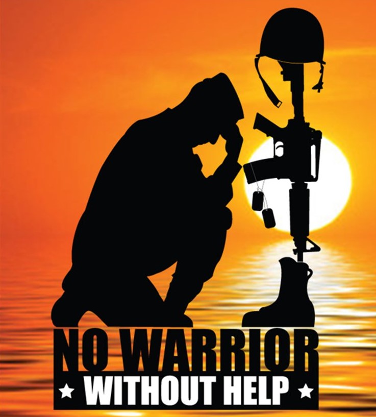 No Warrior Without Help logo